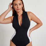 Maillot Sculptant Push-Up Zippé